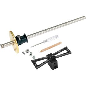 Dovetail Jig Wheel Marking Gauge Tool Set Include1 Bearing Wheel Cutter for Soft Wood 1 Locked Wheel Cutter for Hardwood 1 Woodworking Pencil 1 Separate Dovetail marking gauges