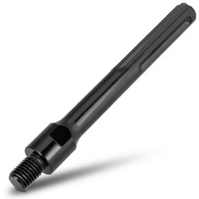 KSEIBI 619558 Power Bit Adapter - 5/8"-11 Male to SDS Max Shank Adapter for Diamond Core Drill Bits | Long Adapter for Easy Drilling