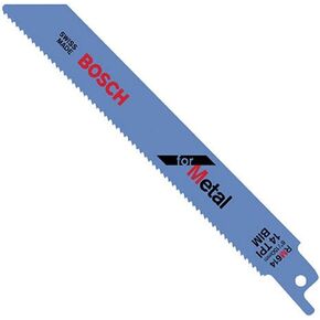 BOSCH RM614 5-Piece 6 In. 14 TPI Metal Reciprocating Saw Blade