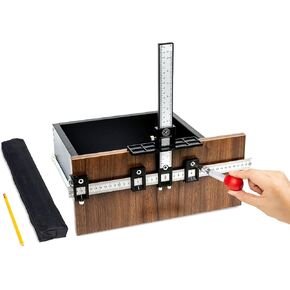 Cabinet Hardware Jig Tool - Precise Drilling Cabinet Handle Jig - Adjustable Cabinet Jig - Perfect for Kitchen Handles - Jig for Handles and Pulls