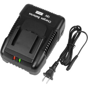 18V Lithium Ion Battery Charger Compatible with Ridgid R86092 R86091 R840087 R840083, R840085 R840086 AC840089 AC840085 AC840086 Battery（Not Work on NiCad）