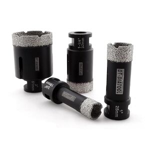DT-DIATOOL Diamond Core Drill Bits Set Tile Hole Saw for Porcelain Ceramic Tile Marble Granite Masonry Stoneware 6/8/10/25/35/51mm