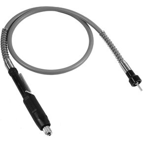Flexible Shaft for Rotary Tool, Flexible Shaft, Extension Cord Flexible Shaft for Rotary Grinder Tool M8 Keyless Chuck Clamping Dia. 3.2mm