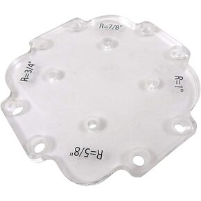 Router Radius Kit - Wood Panel Corner Template - Quick-Jig Router Table Bits