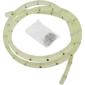 100/200CM Woodworking Profiling Strip Flexible Curve Template Adjustable Fixed Complex Shape Contour Woodworking Templates Guide (Length/200CM)