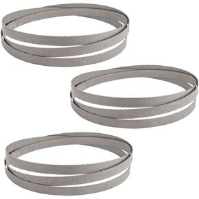 POWERTEC 44-7/8 Inch Bandsaw Blades, 1/2" x 10/14 TPI Portable Band Saw Blades for DeWalt DCS374B, Milwaukee 2729-20, 2729-22 M18, Wen 93496, Makita XBP02Z and Grizzly G8692 Band Saw, 3PK (13503-P3)