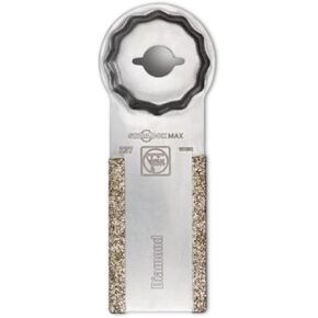 Fein StarLock Max Diamond Cleaning Oscillating Blade - Straight Type 1-1/4" Width for Cleaning Joint Walls Before Installation of New Sealant - Fits most Multitools - 63903237210