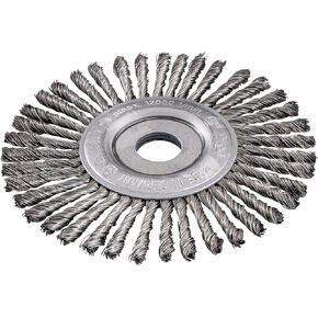 Metabo - Application: Steel/Stainless Steel - 6" X 7/8 X 7/32 Stringer Bead .020 Carbon (626816000), Wire Wheels