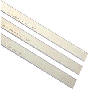 6" x 1" Inch Jointer Knives - for Grizzly G0813, G0814 & G6697 & Freud C370 HSS Planer Blades - Pack of 3