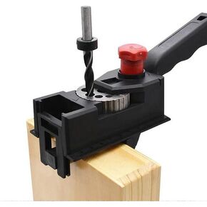 3-12mm Drilling Guide Wood Dowel Straight Hole Woodworking Carpentry Positioner Locator Tool for Both Furniture Factory and Woodworking Enthusiasts