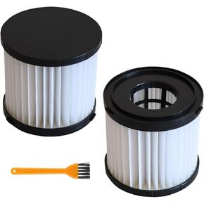2 Pack Replacement Filter Compatible with Ryobi 18V ONE+ 3 Gal Wet Dry Vacuum Cleaners, Fits Wet/Dry Vacuum Cleaners PCL733, PCL734, P3240, Compare to Part# A32VC05, A32RF08