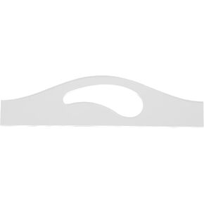 Homoyoyo Woodworking Router Template Service Board Handle Acrylic Acrylic Cutting Board Handles Tool Delicatessen Template Mold Tray Reusable Acrylic templates Router Wood Working Tool