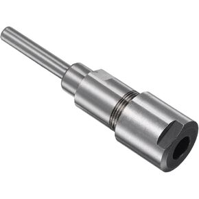 Router Collet Extension Rod Converter Adapter, 6.35mm to 6.35mm 1/4 Shank, Milling Rod Chuck Extender Bits - (Applications: for Wood Milling)