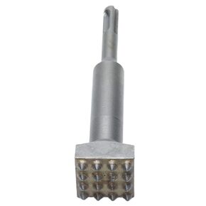 Concrete Repair Bushing Tool, Head Bushing Bit 40cr Steel Electric Flower Hammer Point Chisel for Rotary Hammer Stone Brick Wall Concrete Polishing Smoothing