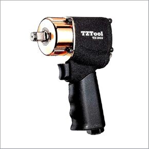 1000T 1/2" Compact Impact Wrench, 625-900 ftlb, Stubby, Black-Gold