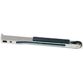Dynabrade (11202) Contact Arm Assembly | 5/8" Diameter x 1/8" Wide, Rubber Wheel, with 1/4" (6 mm) Wide Platen | For 1/4" (6 mm) Wide x 18" (457 mm) Long Belts