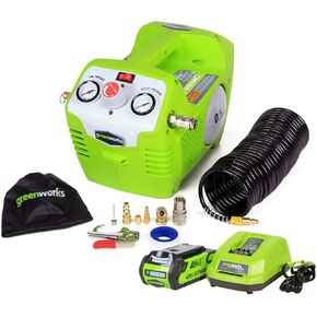 Greenworks 40V 115 PSI Cordless Air Compressor, Battery Not Included 4100102