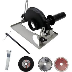 Dnyta Angle Grinder Holder Base 45 Degree Adjustable Accessories Shield Cover for 100-125mm Grinder Bracket