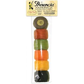 Presencia Finca Perle Cotton Size #8 Thread Sampler Pack for Sashiko, Embroidery, and Quilting (Basic Sashiko)