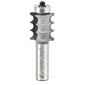 Amana Tool - 54213 Carbide Tipped Triple Bead 1/8 Radius x 7/8 Dia x 1" 2 Shank