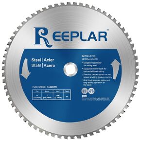 14BLADEST شفرة منشار قطع معدنية مقاس 14 بوصة، مناسبة لمناشير قطع المعادن المتطورة S355CPS S355CPSL S355MCS S380CPS، 14 بوصة × 66 سنًا، 1600 دورة في الدقيقة، حجم عمود مركزي 1 بوصة in Kuwait