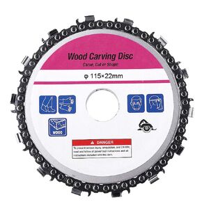 4.5 بوصة زاوية طاحونة القرص 13 الأسنان النجارة سلسلة لوحة الخشب نحت المنشار شفرة القرص 7/8 بوصة مركز ثقب ل 115 مللي متر زاوية طاحونة in Kuwait