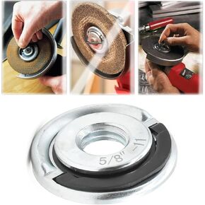 Angle Grinder Nut - Grinder Tool Angle Grinder Flange Nut Grinder Machine Quick Change Locking Nut Replacement for Angle Grinder Parts 5/8"-11 Thread (1, M5/8"-11)
