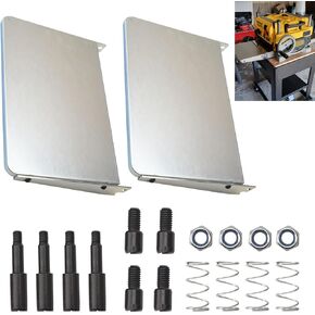 2Pcs DW7351 13" Planer Folding Table Accessory Provides Additional 9 inch Support on Each Side of the DW735 Planer Compatible with DeWALT DW735