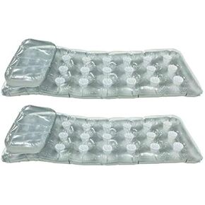Intex 18-Pocket Mattress Suntanner Pool Lounger w/Headrest | 58894EP