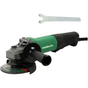 Metabo HPT Angle Grinder, 4.5-Inch, 10.5 Amp, Paddle Switch, Non Locking (G12SE3Q9)