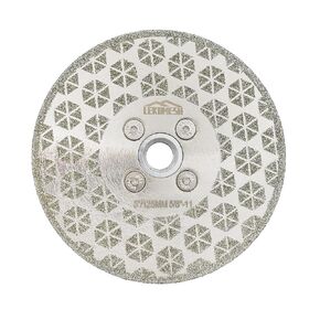 Tile Blade 5"/125mm - Diamond Saw Blade Cutting Disc for Cutting and Grinding Granite Marble Ceramic Porcelain Tile with 5/8"-11 Flange