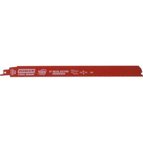 Steel Demon Bi-Metal Reciprocating Blade, 12-Inch