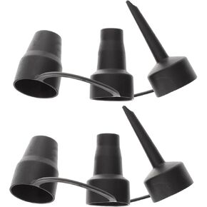 2 Sets 3 airpump plastic pump nozzle air compressor attachments for inflatables Air Pump Accessory air mattress nozzle inflated mattress Air Inflator Nozzle swimming ring household