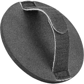 6 inch Round EVA Multi-Use Velcro Hand Sanding Pad for 6" Hook and Loop Discs,Hand Sanding Hook and Loop pad for Woodworking Furniture Restoration Home and Automotive Body