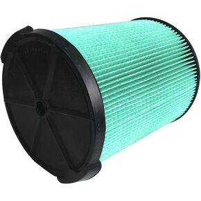 9-38753 Replacement Cartridge vacuum HEPA filter compatible with Craftsman 9-38753 CRAFTSMAN CMXZVBE38753 Wet/Dry Vac Filter for 5 to 20 Gallon Shop Vacuums—Pack of 1 PCS 38753 (green)