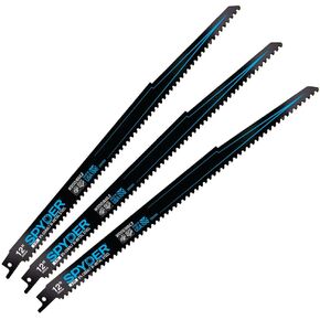 Spyder Bi-Metal 6 TPI 9" Reciprocating Saw Blades - 3 Pack