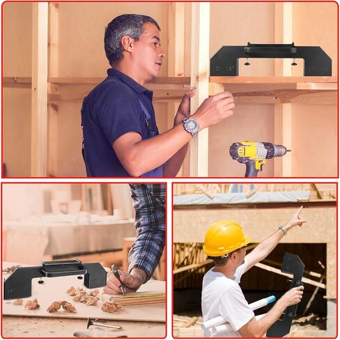 Upgrade Framing Tools - 12", 14" & 16" Framing Spacing Tool, 100% Cast Aluminum Framing Jig, Precision Stud Layout Tool for Ladders/Walls/Roofs/Floors, On-Center Stud Framing Tool for Carpenters in Saudi Arabia