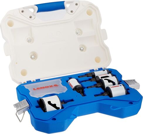 Lenox Tools - 34081600AE Bi-Metal Speed Slot Hole Saw with T3 Electricians Kit, 6 Piece in Saudi Arabia