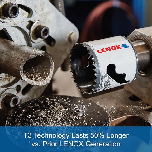 Lenox Tools - 34081600AE Bi-Metal Speed Slot Hole Saw with T3 Electricians Kit, 6 Piece in Saudi Arabia