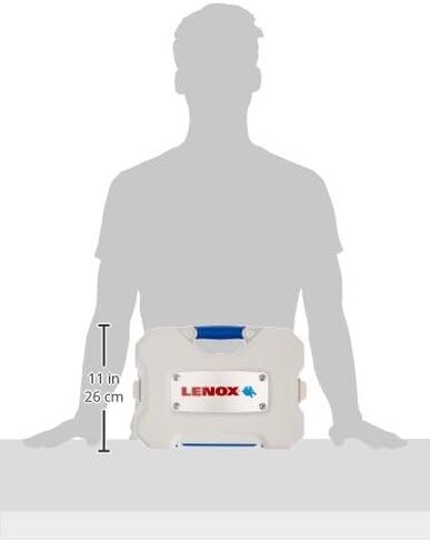 Lenox Tools - 34081600AE Bi-Metal Speed Slot Hole Saw with T3 Electricians Kit, 6 Piece in Saudi Arabia