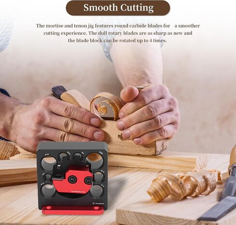 Dowel Maker Jig Kit, Metric 8mm to 20mm Adjustable Dowel Maker Jig, 8 Hole Electric Drill Milling Solid Wood Round Rod Auxiliary Tool, for Wooden Rods Sticks Woodworking in Saudi Arabia