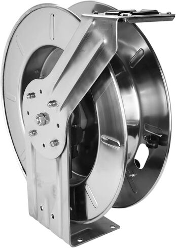 Milton 2750-12SS: Stainless Steel Hose Reel W/ 1/2" Fittings (No Hose) in Saudi Arabia