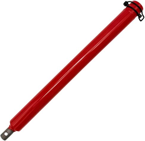 جهاز تمديد Power Auger مقاس 18 بوصة يستخدم لاستبدال حفارات الفتحات الخلفية متوافق مع عمود 3/4 بوصة (أحمر) مناسب لرأس الطاقة لحفر التربة والجليد in Kuwait