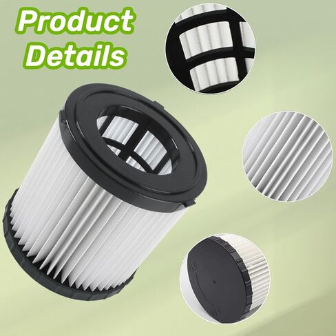 4 حزمة مرشح استبدال فراغ DCV580H DCV581H متوافق مع DEWALT DCV580H DCV581H DCV5801H فراغ الرطب والجاف، قابل للغسل وقابل لإعادة الاستخدام DCV580 DCV581H HEPA استبدال فلتر in Kuwait