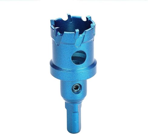 46mm（ 1.8 inch ）Carbide Hole Saw,Metal Steel Hole Saw,Stainless Steel Drill Bit, Hole Cutter for Stainless Steel,Sheet Metal, Thick Metal and Iron,Blue (46mm（ 1.8 inch ）) in Saudi Arabia