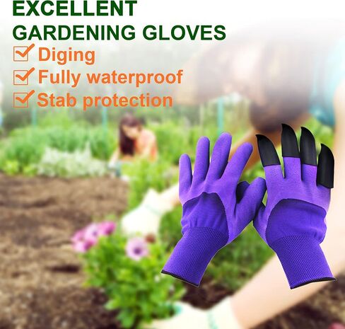 Auger Drill bit Set 3.5x12& 9x1.5 Inch Auger Drill Bit for Planting Garden Auger Spiral Drill Bit for 3/8"Hex Driver Drill Bulb & Bedding Garden Drill Planter with Gardening Gloves in Saudi Arabia