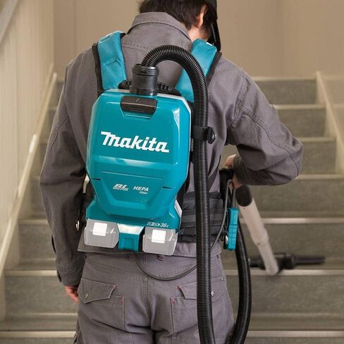 Makita XCV09Z 18V X2 LXT® Lithium-Ion (36V) Brushless Cordless 1/2 Gallon HEPA Filter Backpack Dry Vacuum, Tool Only in Saudi Arabia