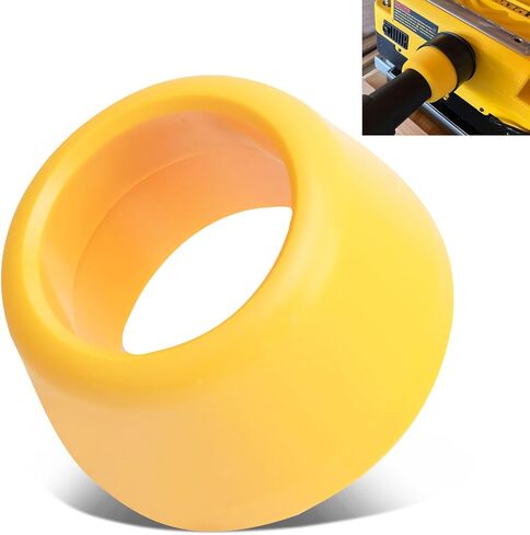 محول خرطوم 2-1/2 متوافق مع جهاز Dewalt DW735 & DW735x مقاس 13 بوصة، محول خرطوم مكنسة كهربائية للمكنسة الكهربائية إلى منفذ الغبار الخاص بجهاز التوجيه Mk in Kuwait