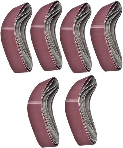 6pcs GXK51-B Sanding Belt,915x100mm Endless Sanding Belt 60/80/100/120/150/180 in Saudi Arabia