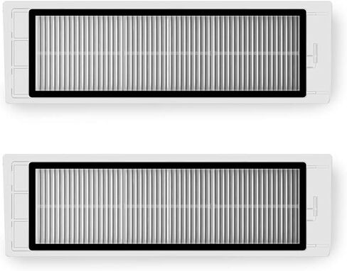 عبوة من قطعتين من مرشح Roborock القابل للغسل للمكانس الكهربائية الروبوتية S8 MaxV Ultra، قطع غيار مرشحات عالية الكفاءة in Kuwait